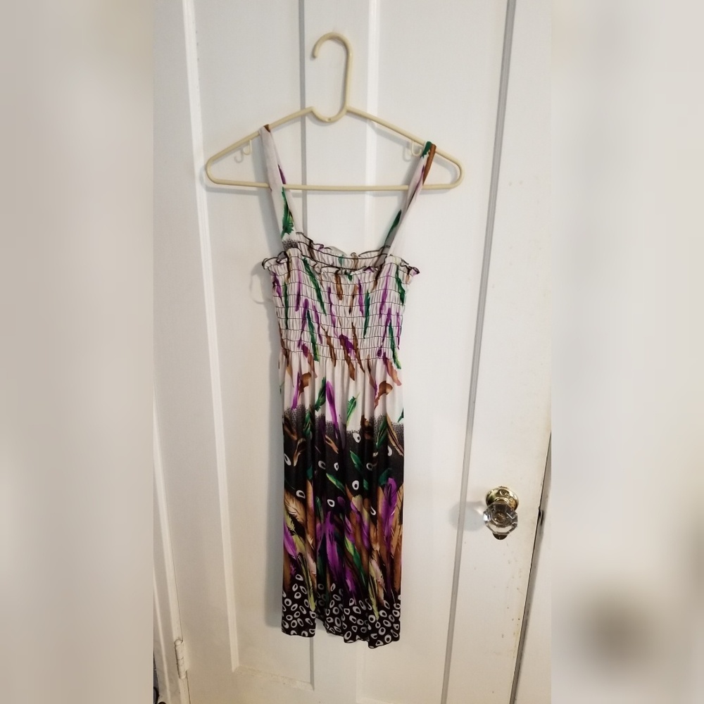 Peacock dress